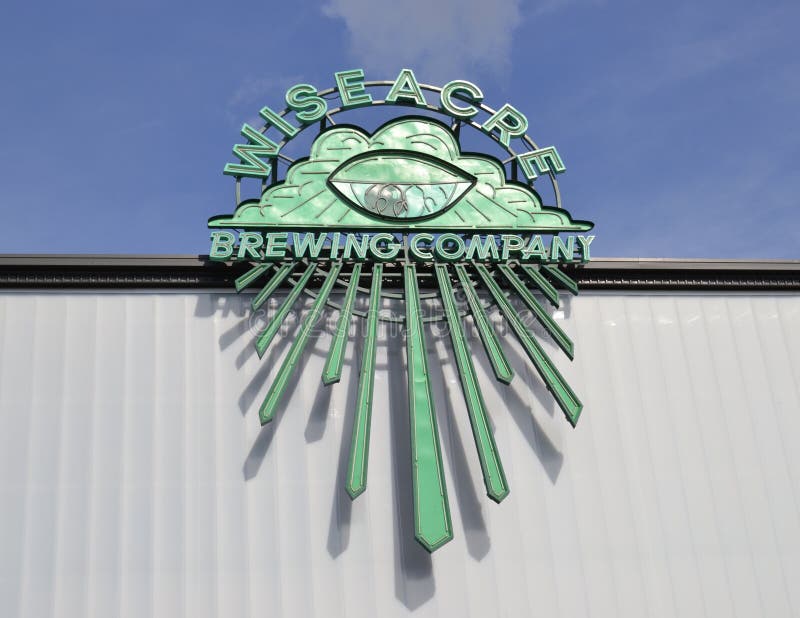 Wiseacre Brewing Company Logo, Memphis, TN Editorial Stock Image