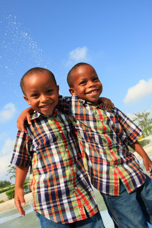 Brothers Laughing