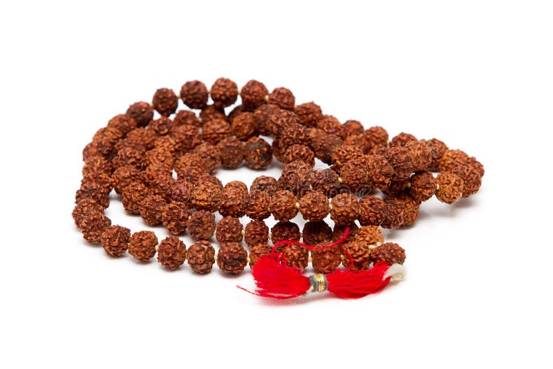 Brown beads stock image. Image of large, bijouterie, gold 13442487