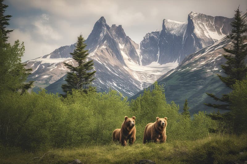 National Park Katmai Stock Illustrations – 76 National Park Katmai ...