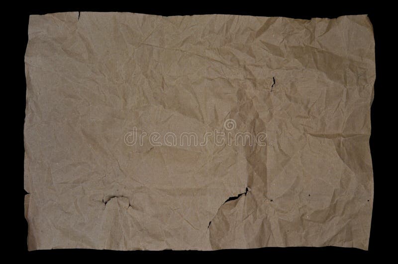 Brown and beige crumpled paper, cardboard. stock images Brown and beige crumpled paper, cardboard. stock images