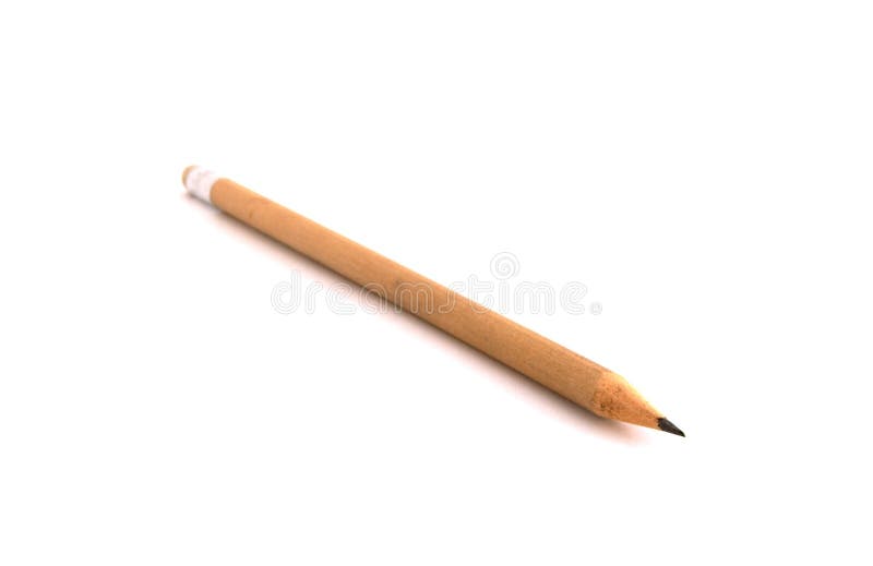 Brown-Bleistift-Perspektive vektor abbildung Brown-Bleistift-Perspektive vektor abbildung