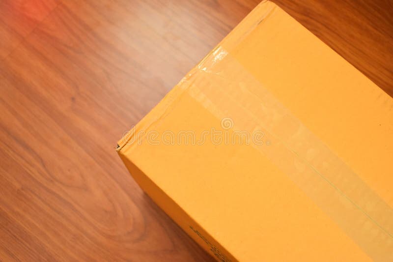 Brown Box Packaging for Shipping, Paper Texture Stock Image Image of