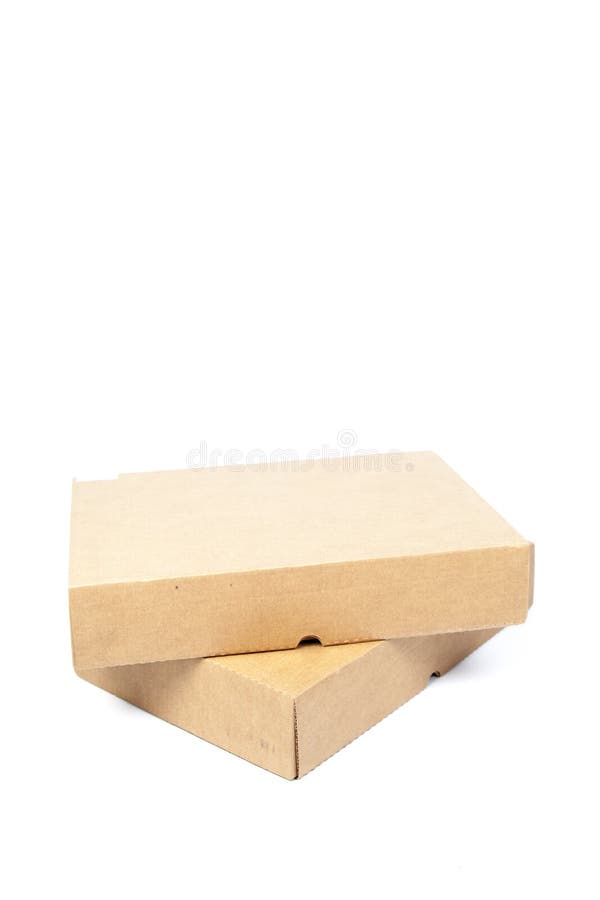 Brown boxes paper overlay. stock image. Image of package 42861931