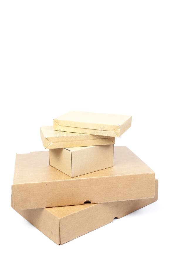 Brown boxes paper overlay. stock photo. Image of paper 42869356