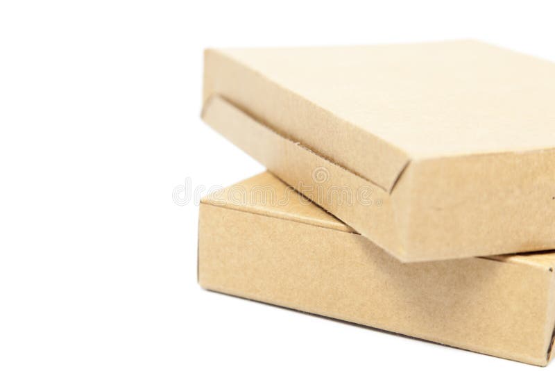 Brown boxes paper overlay. stock image. Image of equipment 42897495