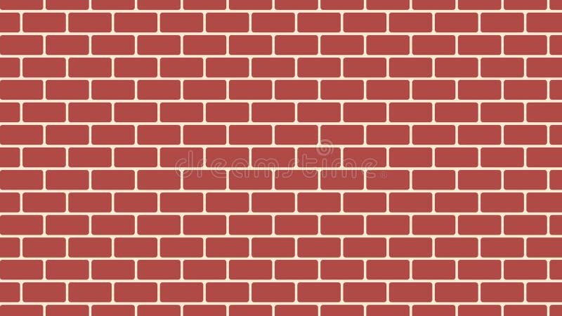 Brown Brick Wall Background, Cartoon Brick Wall for Your Design, 3d  Rendering Abstract Backdrop of Flat Style Stock Illustration - Illustration  of render, background: 216707434