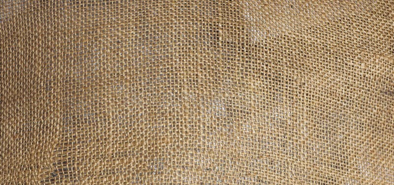 brown hessian fabric
