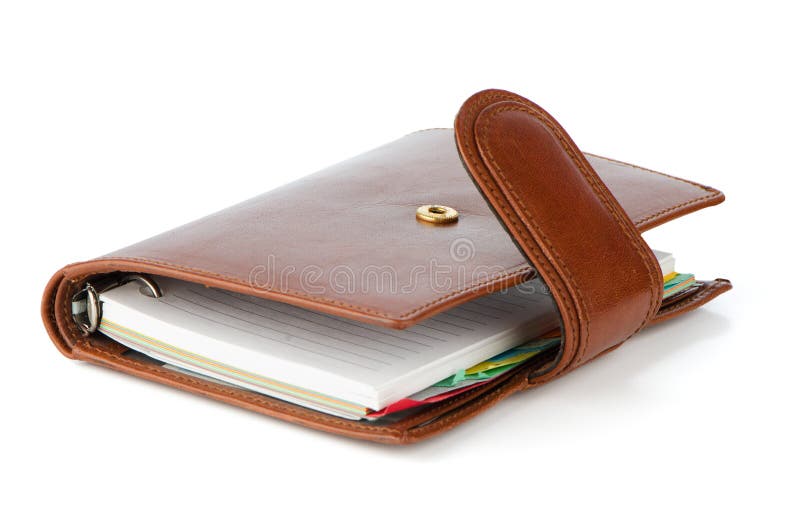 Brown business book stock images