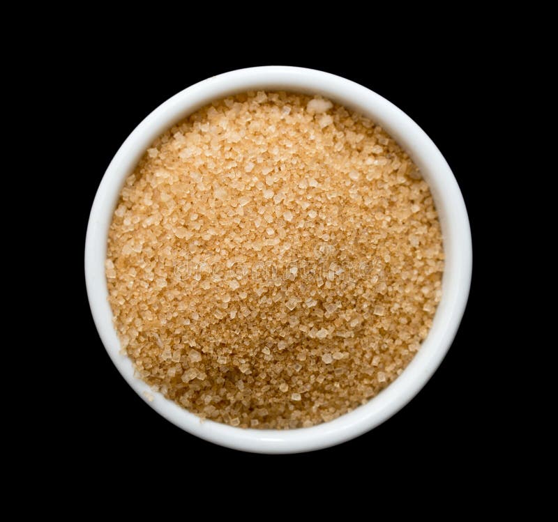 Heap Of Brown Cane Crystallized Sugar Stock Photo Image of sweetener, background 107523890