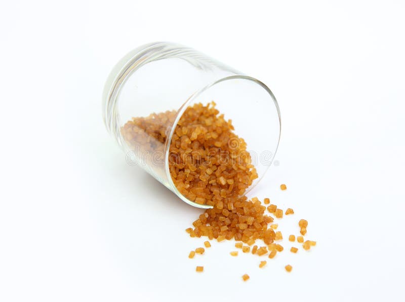 Brown caramelized sugar stock image. Image of lump, brown 89653379