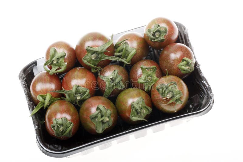 Brown cherry tomatoes