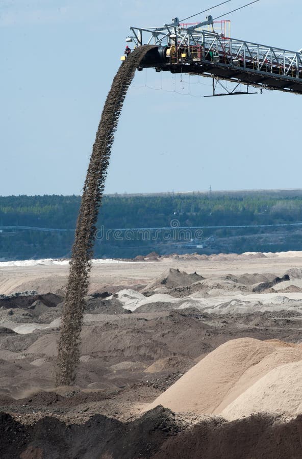 Brown Coal Mine in Poland