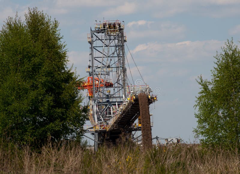 Brown Coal Mine in Poland