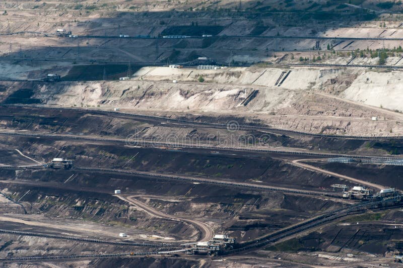 Brown Coal Mine in Poland