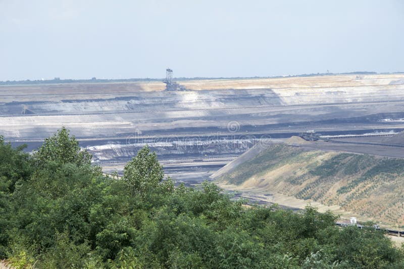 Brown coal open-cast mining 06