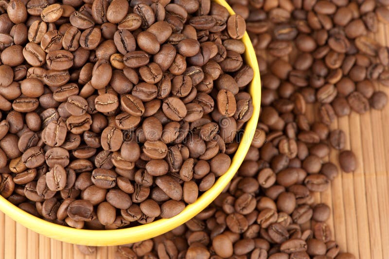 Brown coffee stock image. Image of energy, roasted, pattern 19988469