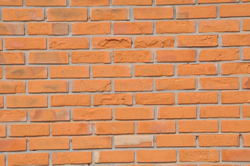 Brown color brick wall