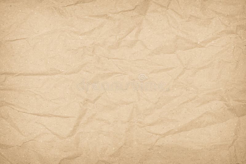 Old white craft paper texture or background. Beige recycled grungy