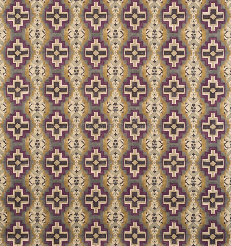 Brown, crema, papel pintado cruzado púrpura Swatch del modelo fotografía de archivo Brown, crema, papel pintado cruzado púrpura Swatch del modelo fotografía de archivo