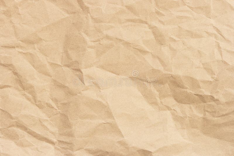 wrinkled paper texture brown