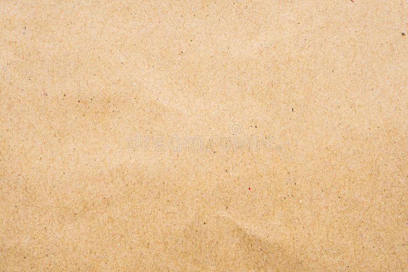 Brown recycled paper or cardboard paper texture background. Stock