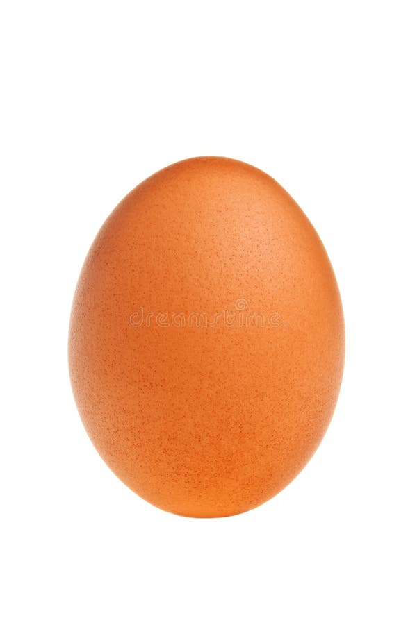 Brown egg.