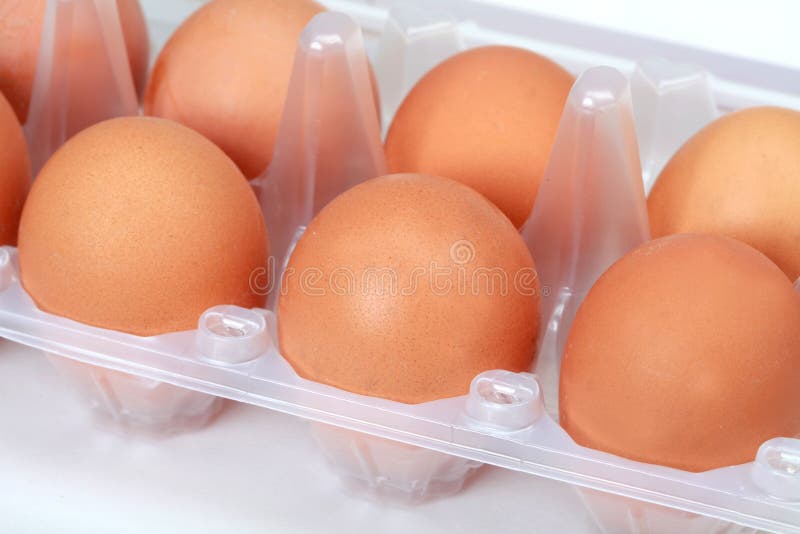 Brown eggs stock photo. Image of food, eggs, laid, poultry 22288954