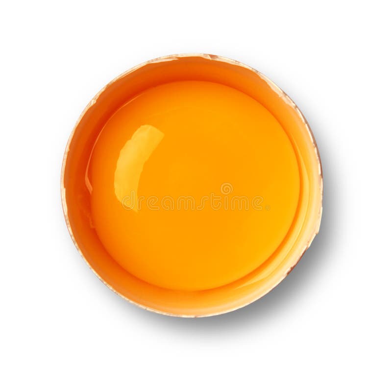 Brown eggs yolk stock photo. Image of shell, product 148044098