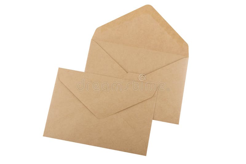 Brown Envelope stock photo. Image of brown, information 71702102
