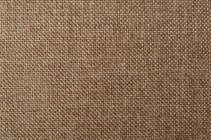 Brown Flax Cotton Fabric Texture Stock Image Image of rough, macro 94393711