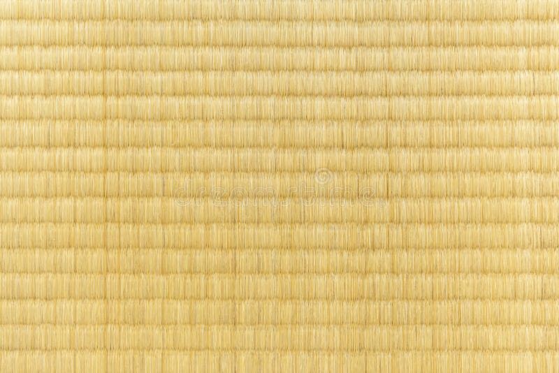 Brown grass mat floor pattern texture and background