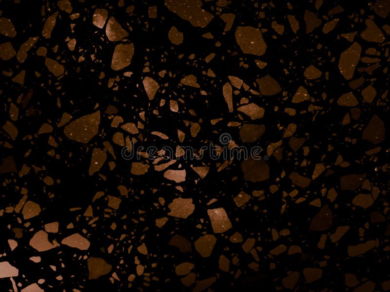 Brown grunge marble on black background, yellow granite tiles floor on gray background, orange mosaic, brown texture wall stock image Brown grunge marble on black background, yellow granite tiles floor on gray background, orange mosaic, brown texture wall stock image