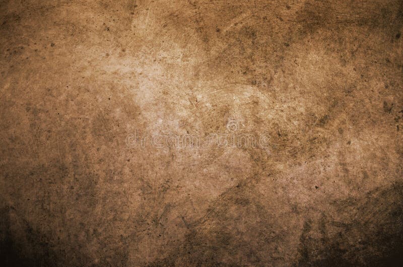 Brown grunge textured wall background