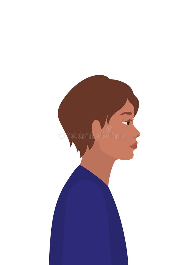 Brown Hair Man Cartoon in Side View Vector Design Stock Vector - Illustration of fashion, cartoon: 195813590 Brown Hair Man Cartoon in Side View Vector Design Stock Vector - Illustration of fashion, cartoon: 195813590