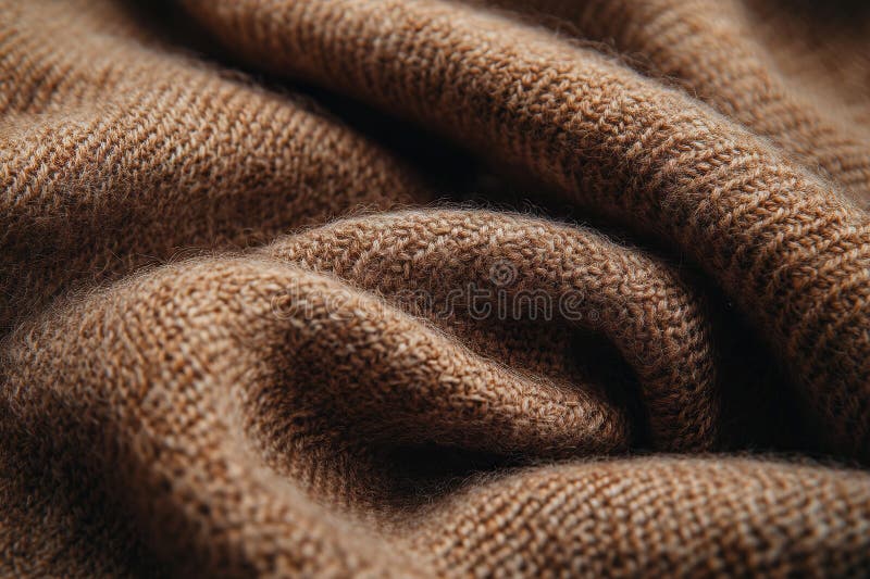Brown knit fabric highlighting personal data encryption security stock photos