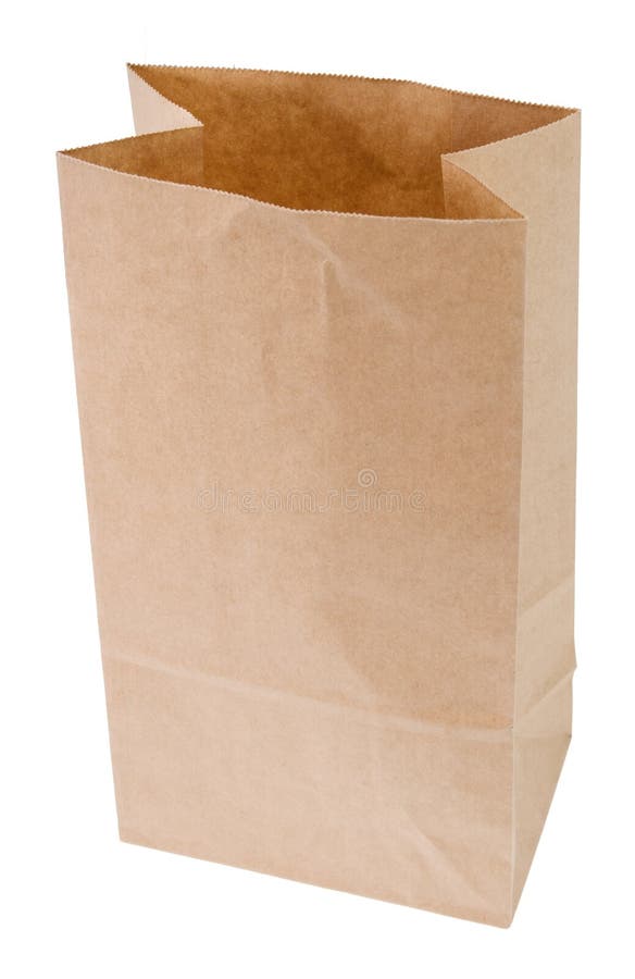 Brown Paper Bags To Protect the Environment Stock Image Image of packaging, color 87738075
