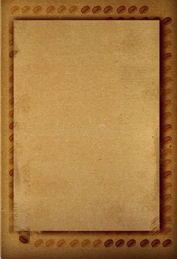 Brown paper modern design stock illustration. Illustration of colorful