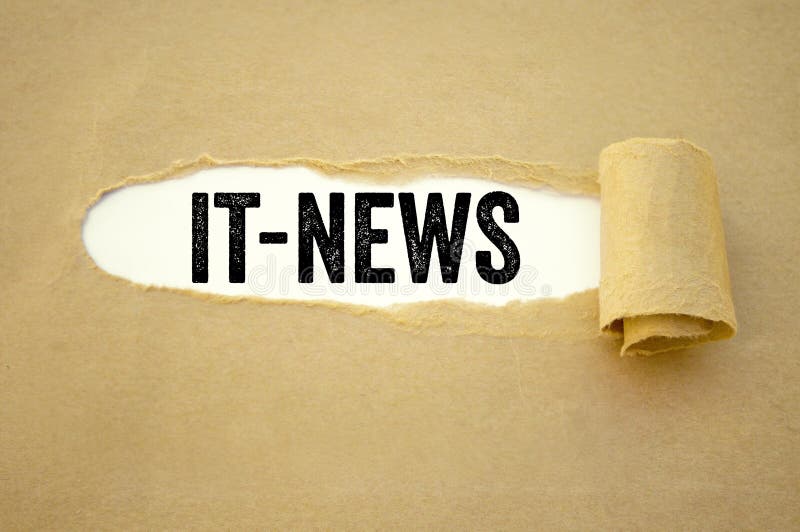 Paper work with it news royalty free stock photography Paper work with it news royalty free stock photography