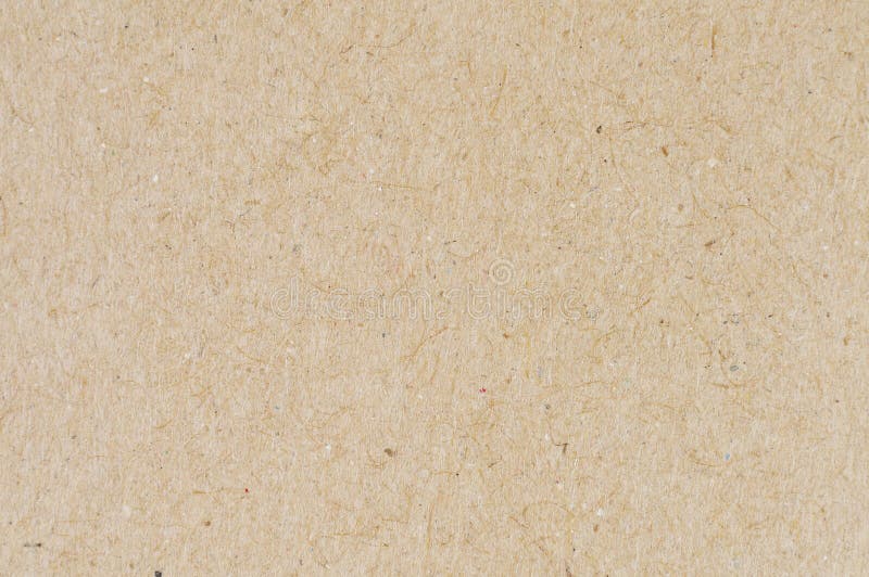 Brown recycled paper or cardboard paper texture background. Stock Photo