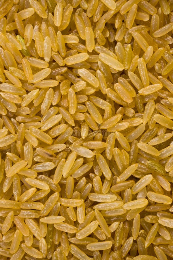 Brown rice closeup