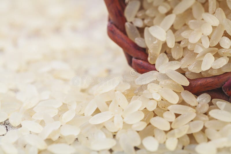 Brown rice macro stock photo. Image of gastronomy, hunger 62904996