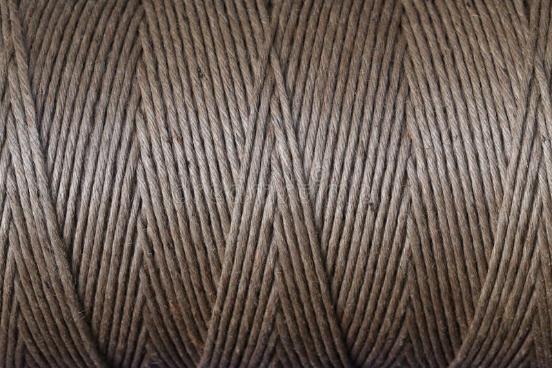 Brown rope royalty free stock image