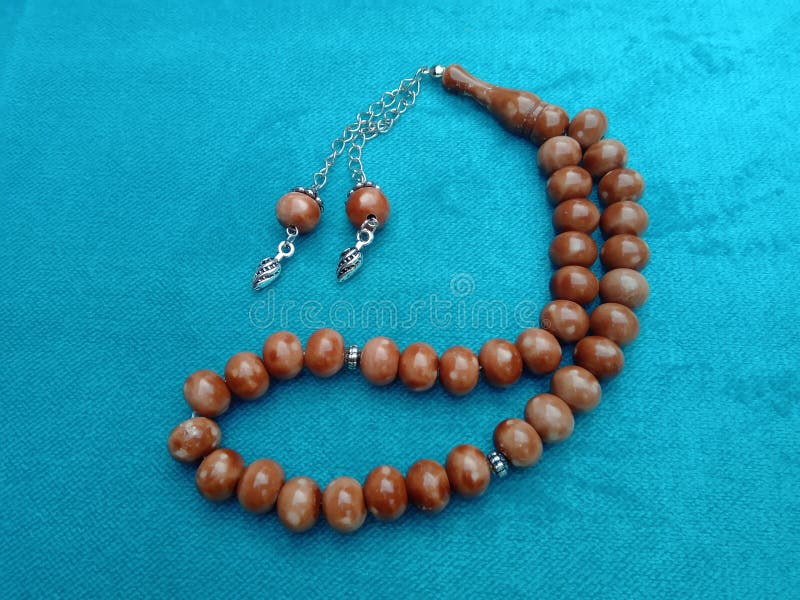 Brown Rosary Beads stock photo. Image of rosary, prayer - 161771646