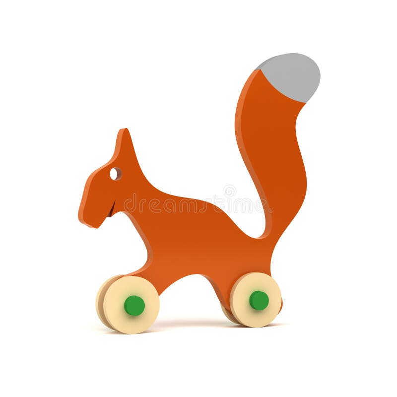 squirrel wooden toys