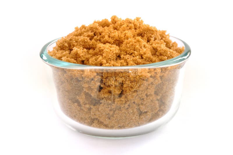 Brown Sugar in a Glass Bowl Stock Photo Image of food, bowl 14747830