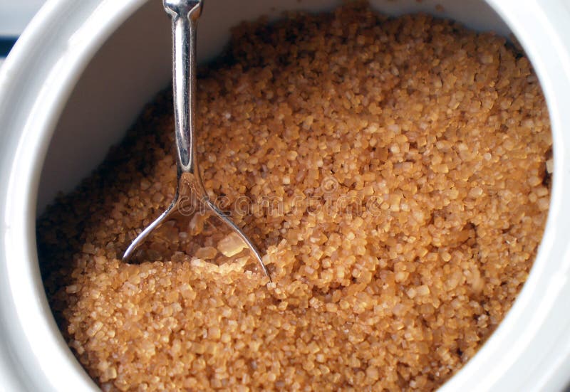 Brown Sugar in a Sugar-basin