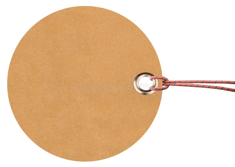 Brown tag stock image. Image of colorful, cardboard, item 74000309