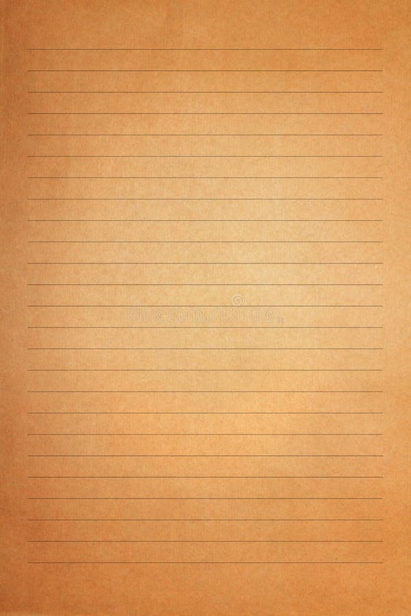 Brown Vintage Old Letter Paper Stock Image - Image of 