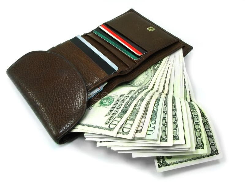 Brown wallet 1